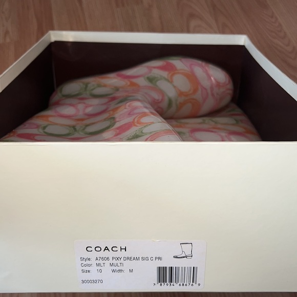 Coach Rainboots - Picture 5 of 5